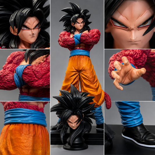#A3 Goku Super Saiyan 4 Premium Figure – 35cm | Dragon Ball Z