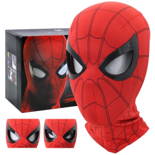 SPIDERMAN MASK with Jaw Eye blink