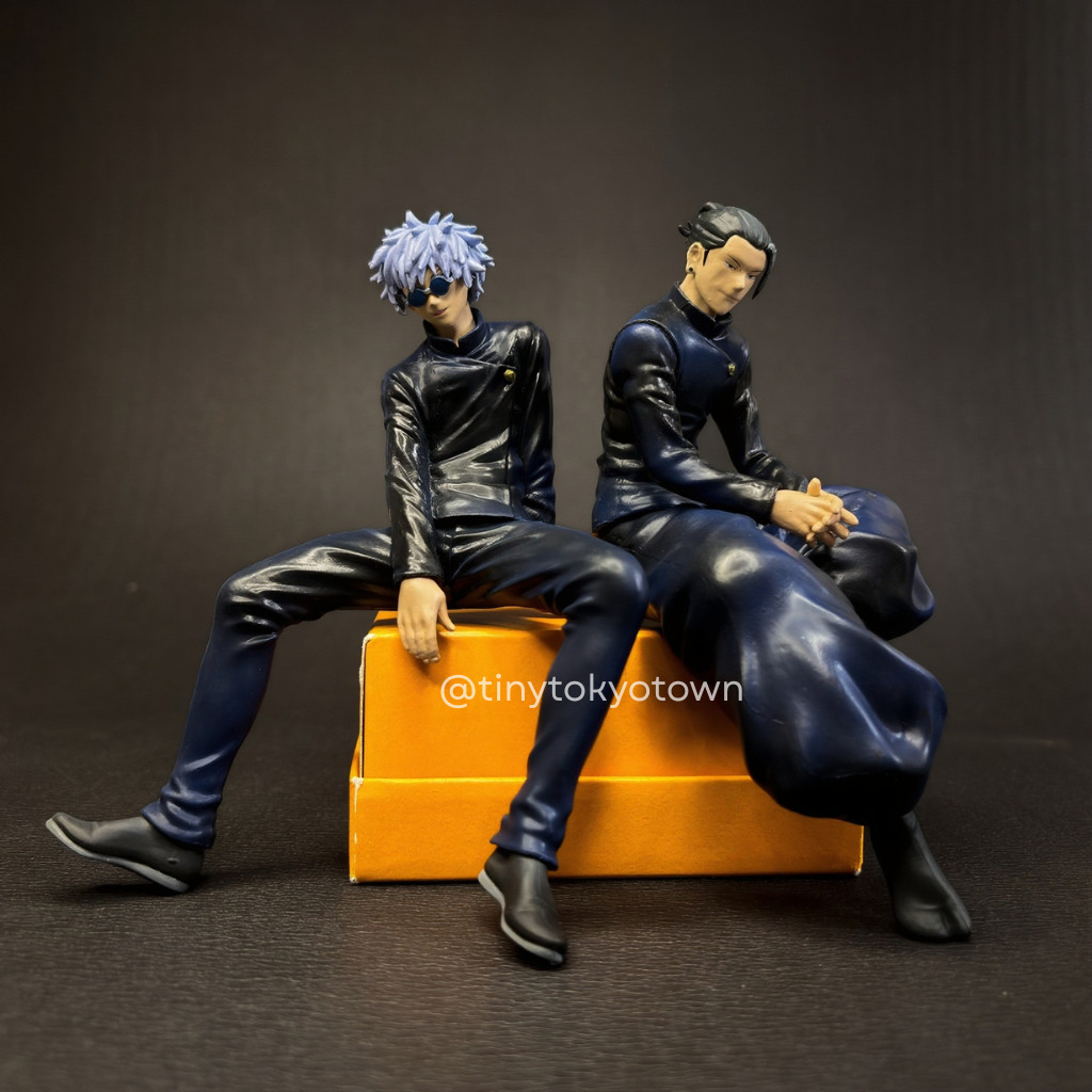 JJK : Gojo & Geto – Seated Duo Figure