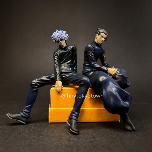 JJK : Gojo & Geto – Seated Duo Figure