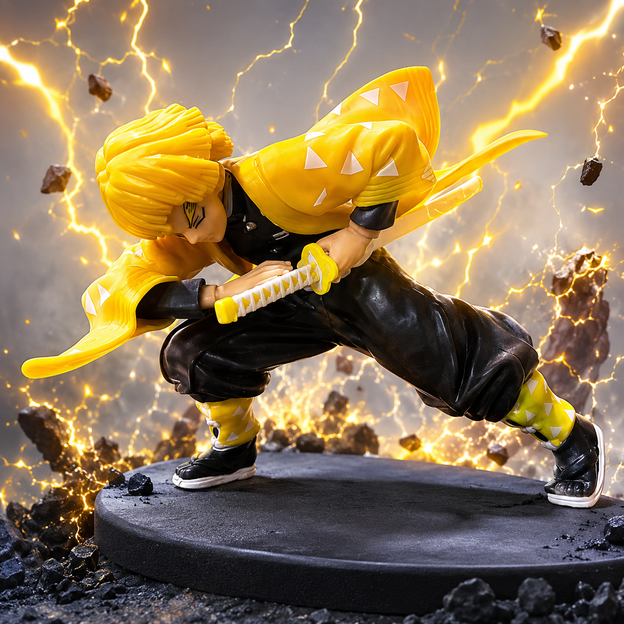 Demon Slayer - Zenitsu Thunder Pose (14cm)