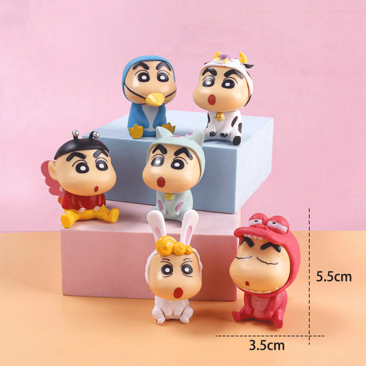 Shinchan Cute Figure (Set of 6)