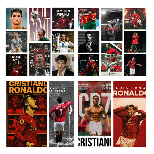 Poster - Cristiano Ronaldo GOAT (A5) - Pack of 20