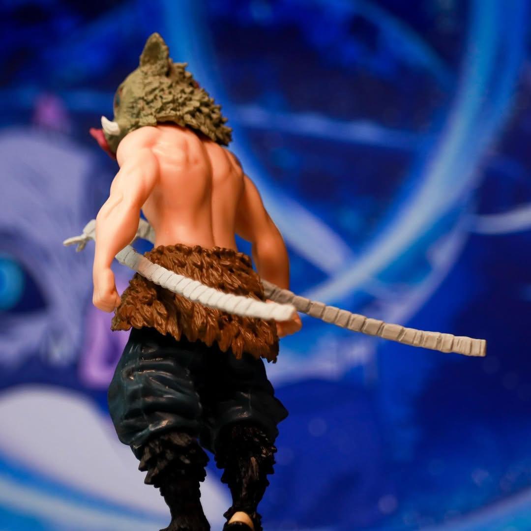 Demon Slayer - Inosuke Hashibira with mask Action Figure