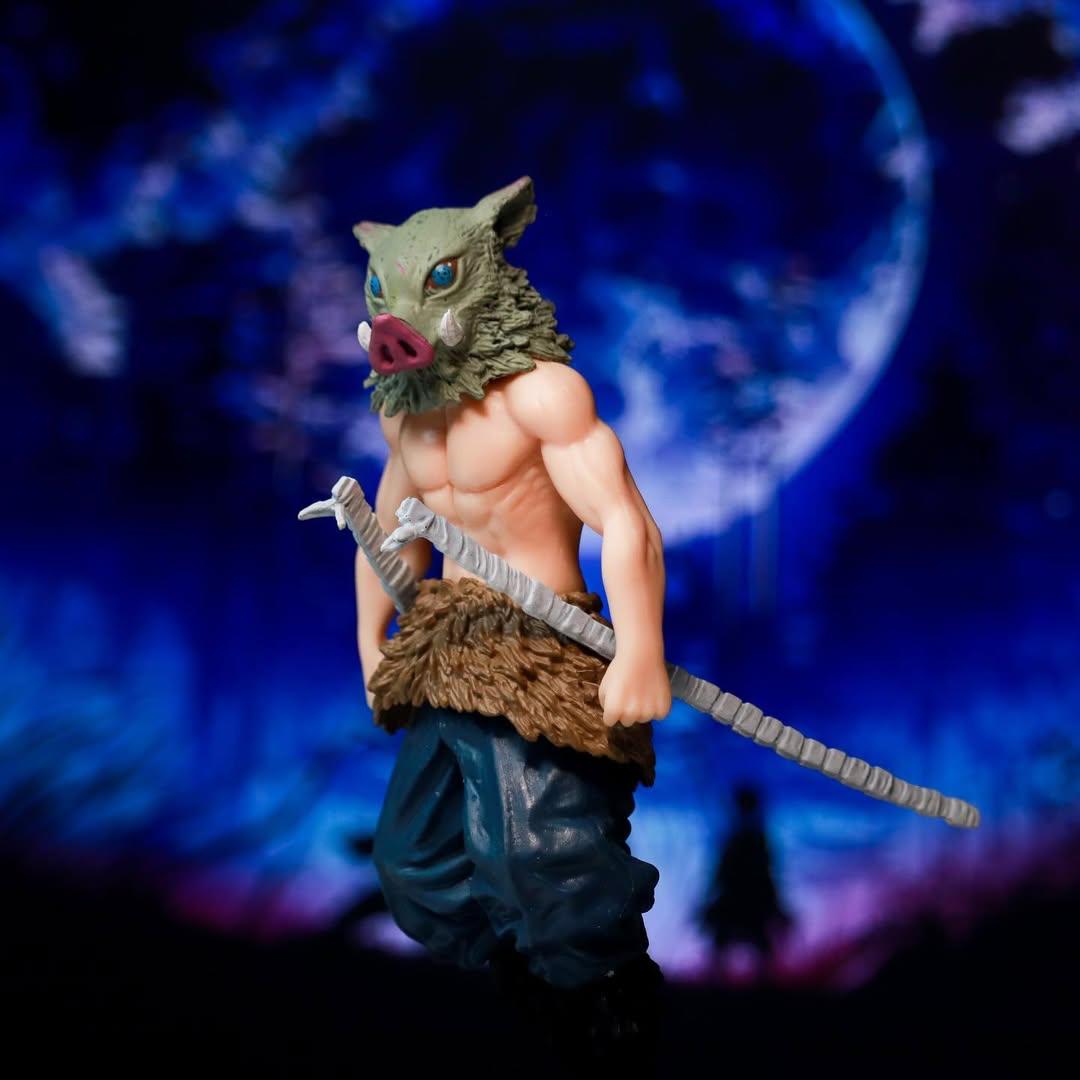 Demon Slayer - Inosuke Hashibira with mask Action Figure