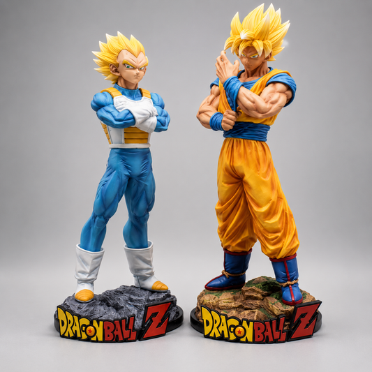 DBZ Super Saiyan Goku & Vegeta – Rival Warriors Figure Set