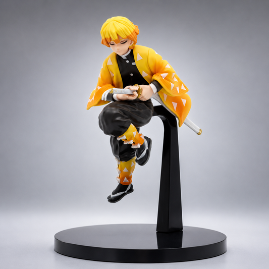 Demon Slayer Zenitsu Total Concentration Breathing Pose